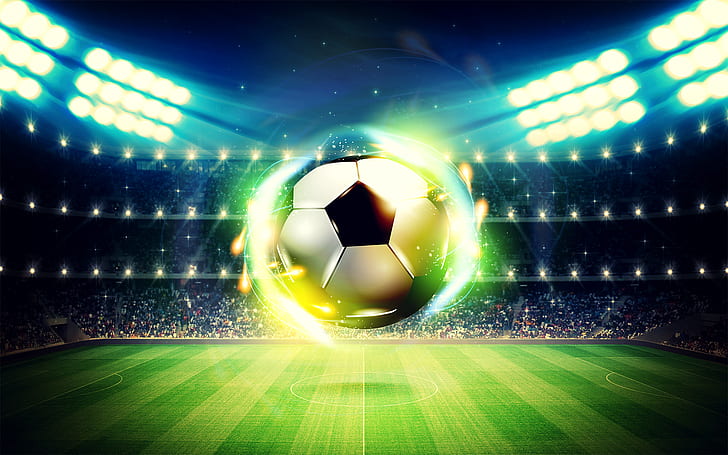 HD wallpaper: Football Soccer Ball HD, 3d soccer ball, sports | Wallpaper  Flare